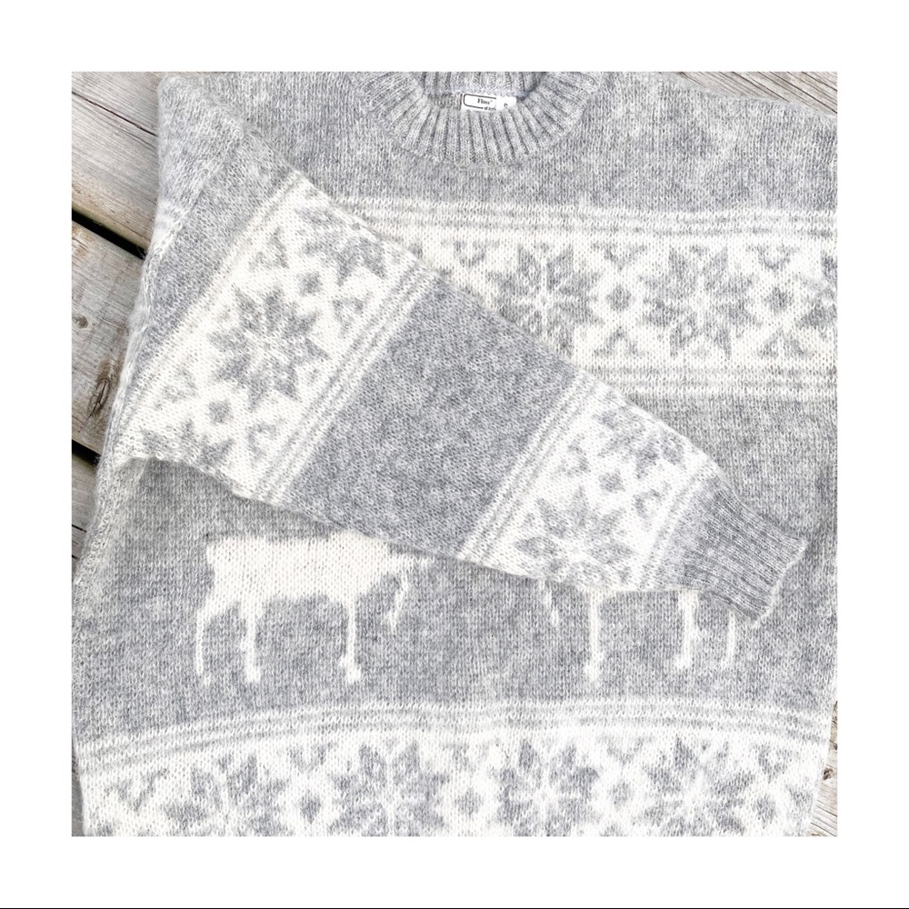 SoldFloss of Iceland Pure New Wool Sweater Stag - Picture 6 of 11
